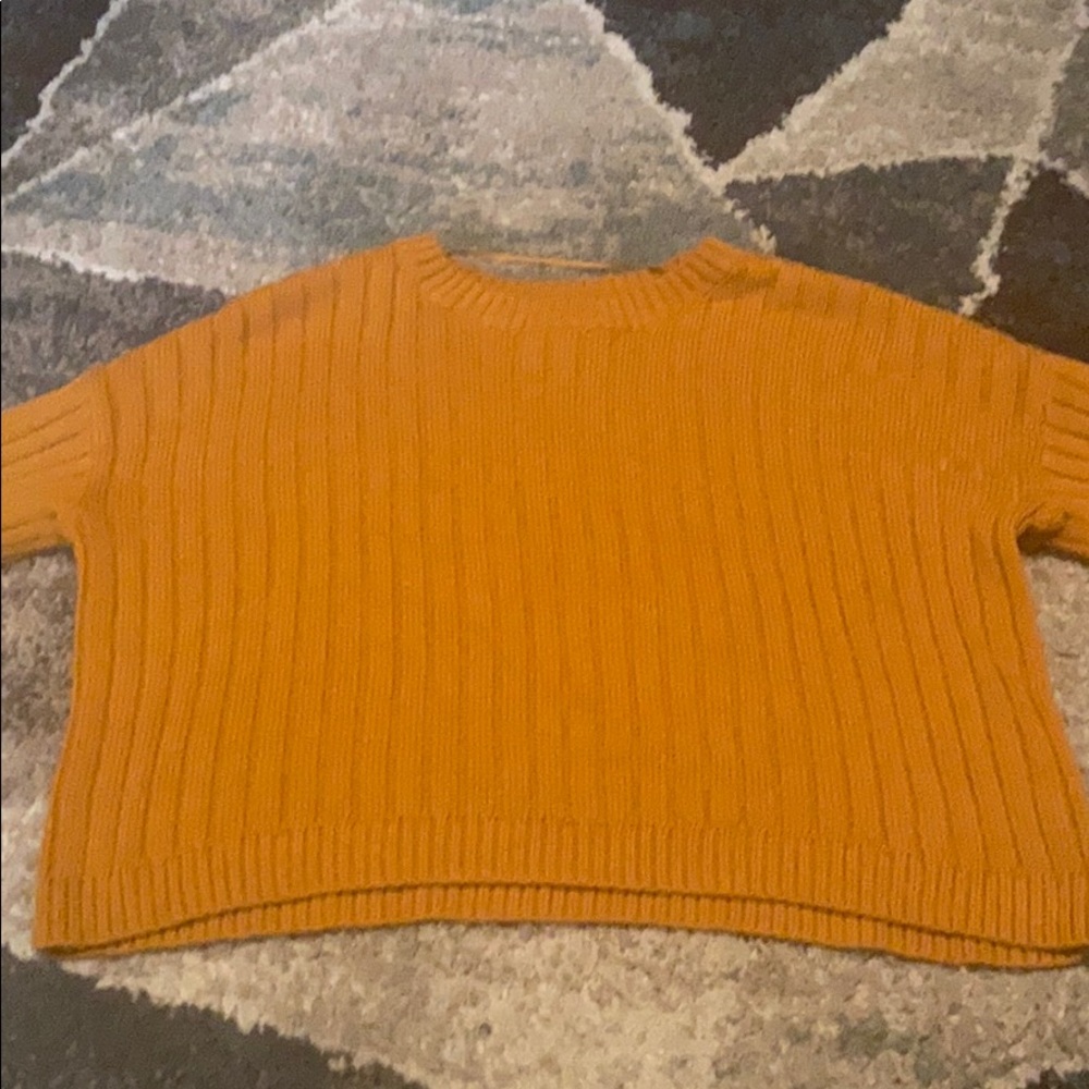 Orange LA Hearts Sweater